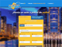 Tablet Screenshot of carrentaloutlet.com